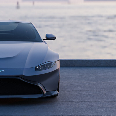 Aston Martin Vantage (Tungsten Silver)  2019