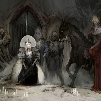 Queen Anne Boleyn and her conspirators