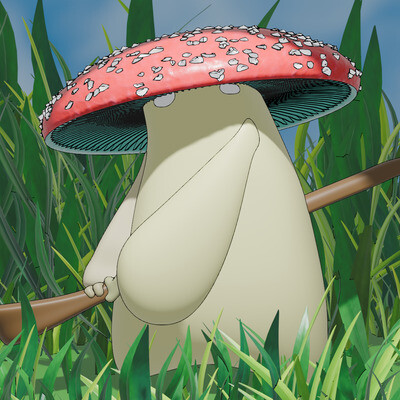 fighting mushroom