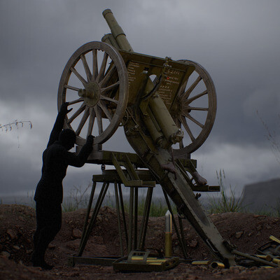 God of war (76 mm divisional gun M1902)