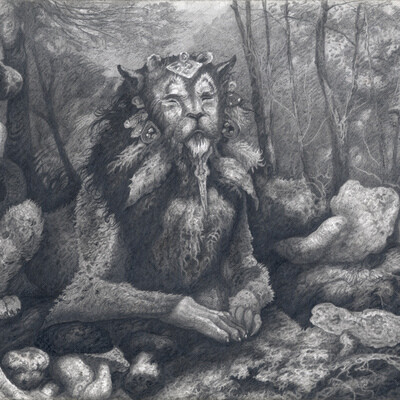Meditation among mushrooms