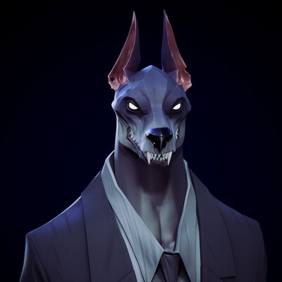 Doberman Vampire