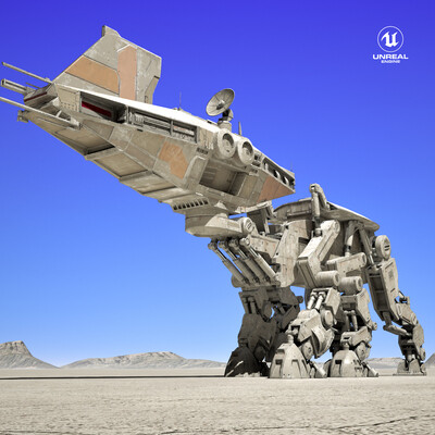 3D model "Walking Mech"