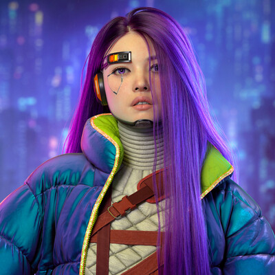 The Skater (Neo Tokyo: Exponential Reality)