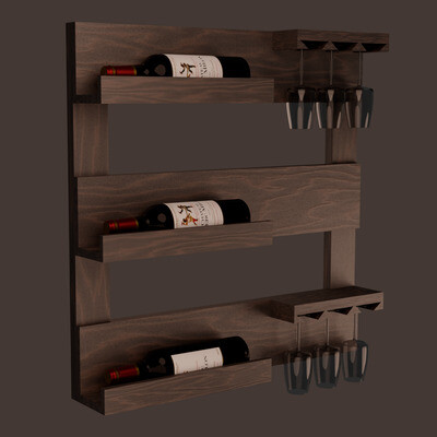 Wine shelf