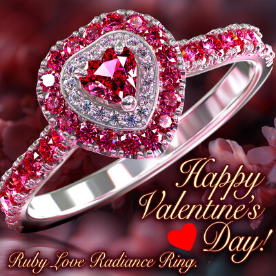 Ruby Love Radiance Ring.