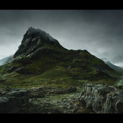 Iceland mountain