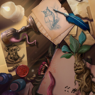School of magic UI