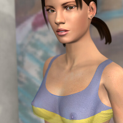Young female character