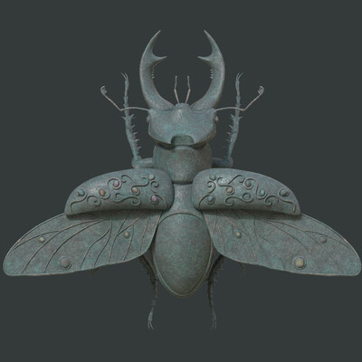 Stag-beetle