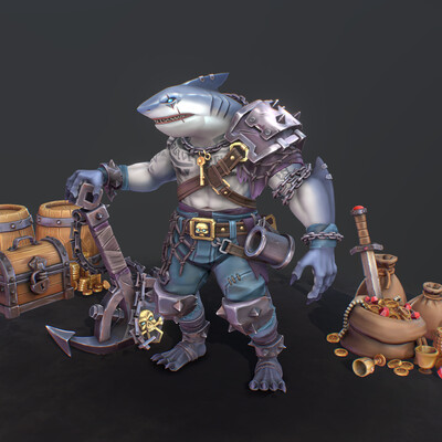 Shark pirate