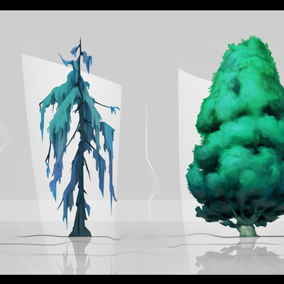 Trees and plants