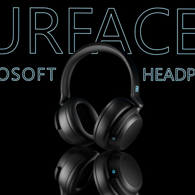 Microsoft Surface Headphones 2 | 3D Product Animation | Cinema 4D