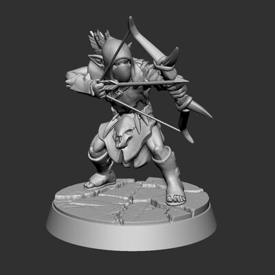 Goblin DnD miniature