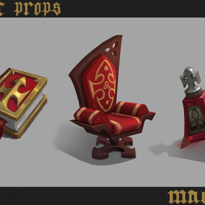 Gothic church props