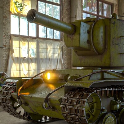 KV-2 Soviet WW2 tank