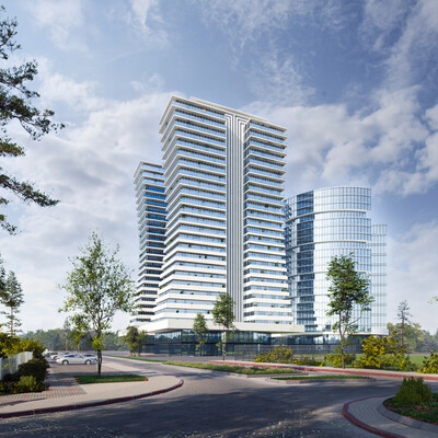 Multi-purpose building in Kiryat Gat, Israel