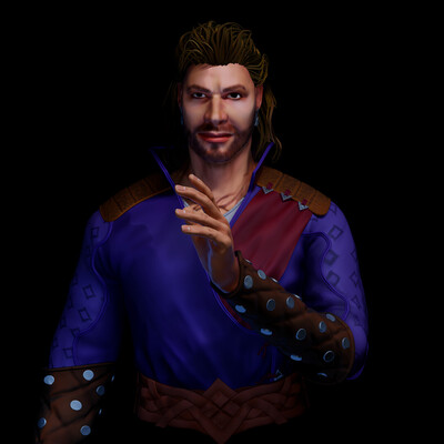 FanArt Gale from the game Baldur's Gate 3