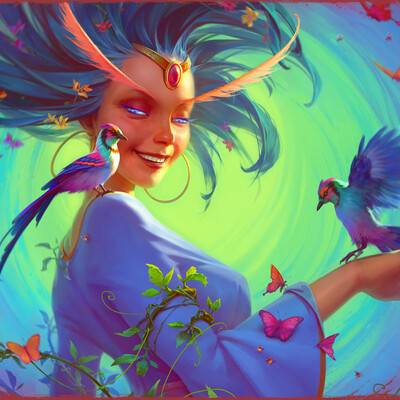 Ariel Mage Queen of Loren