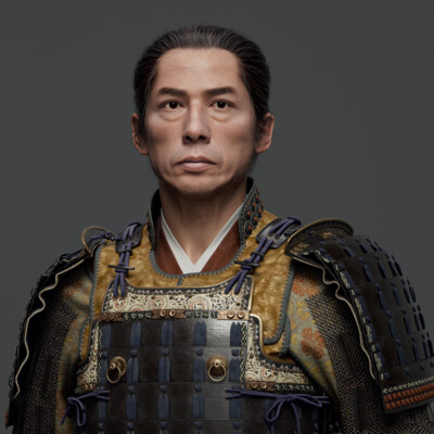 Hiroyuki Sanada/Samurai portrait