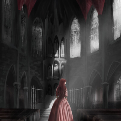The chapel and the red color