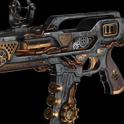 Steampunk Rifle