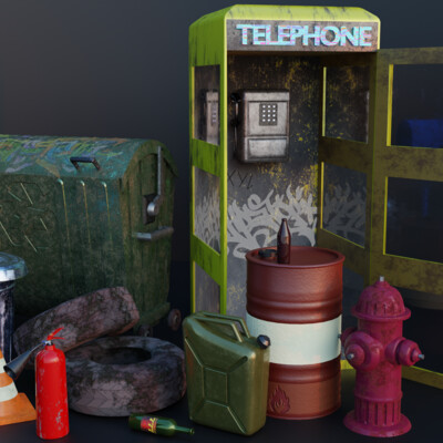STREET ENVIRONMENT OBJECTS