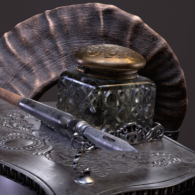 Antique ink device