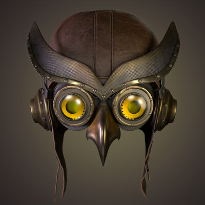 Owl Helmet Mask