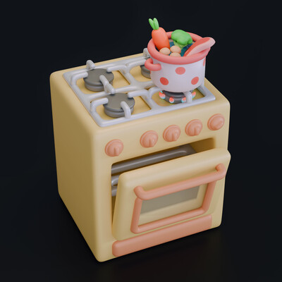 Kitchen stove