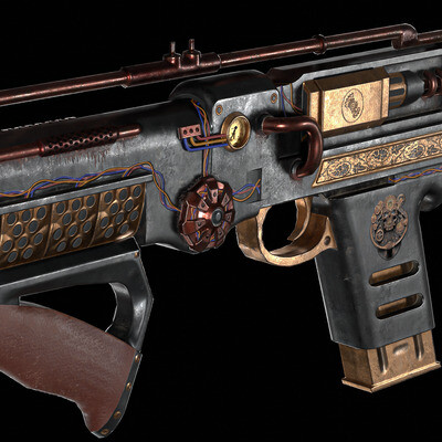 Steampunk shotgun