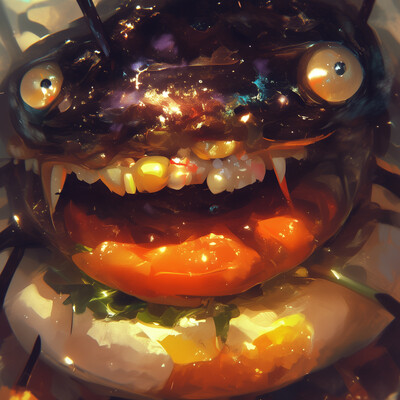 Ai demon of gluttony