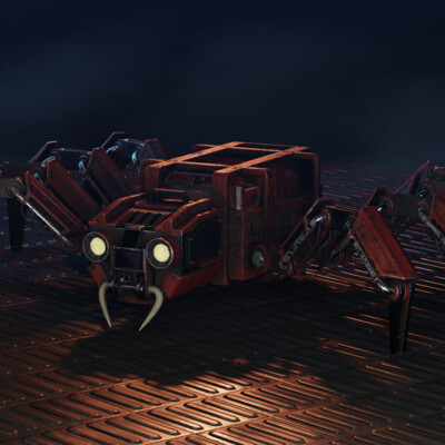 mechanical spider