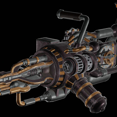 Steampunk flamethrower