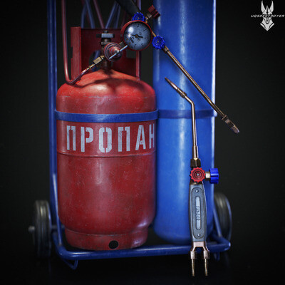 Avtogen - Gameready Props Welding set