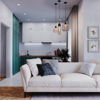 Visualization of the apartment | Living room
