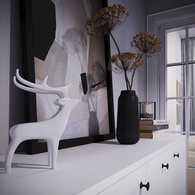 Visualization of the apartment project | Bedroom