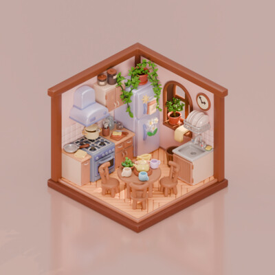 3D Kitchen