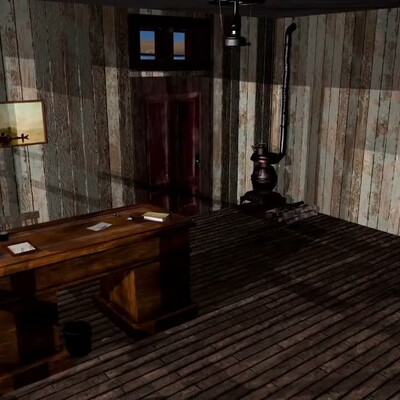 A room in one of the southern states of the USA in the 19th-20th centuries
