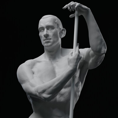 Sculpture male