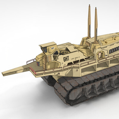 Concept geological Exploration Vehicle