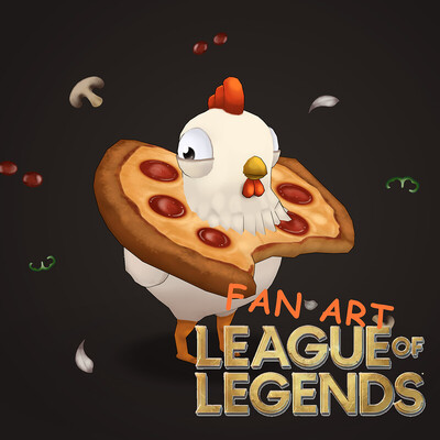 Pizza Chicken Ward (fan art)