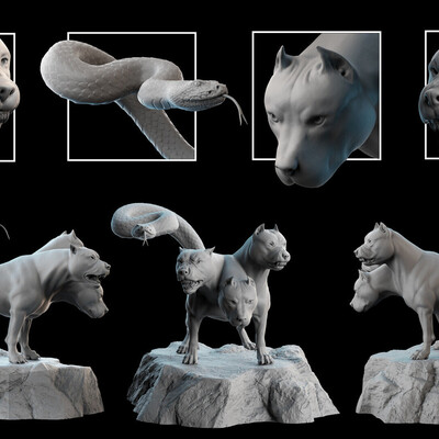 Cerberus by Nadia Faraday