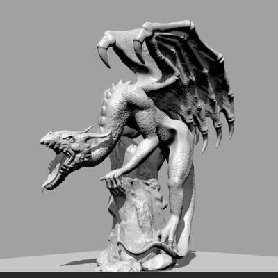 Stone Dragon. Daria Ilina