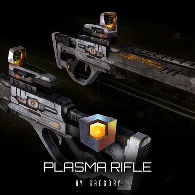 Sci-Fi Plasma Rifle