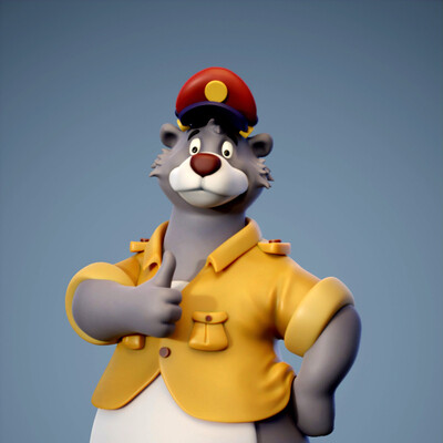 Baloo from the animated movie "TaleSpin"