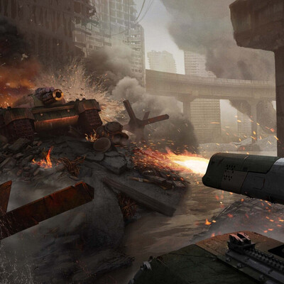 Tomina Maria / course "Environment Concept Art"