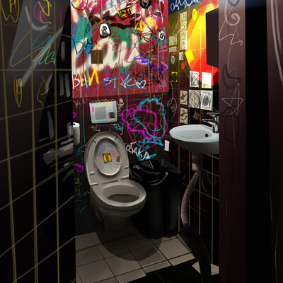 Toilet | Daily Sketches