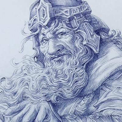 northern dwarf warrior