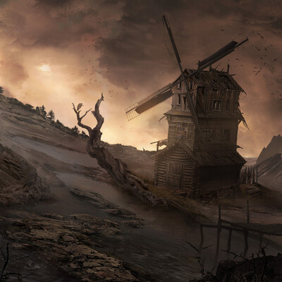Natasha Plesowski / course "Environment Concept Art"